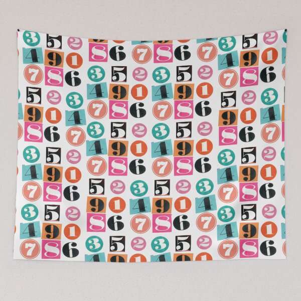 Item preview, Colorful Numbers designed and sold by P9Designs.