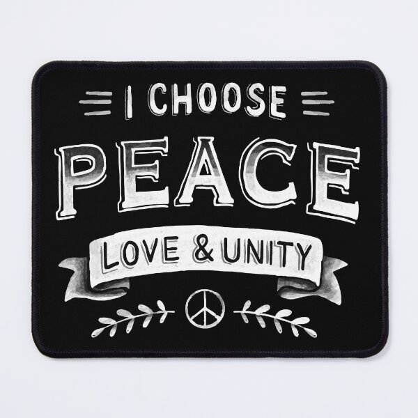 Item preview, I Choose Peace Love And Unity designed and sold by SmartStyle.