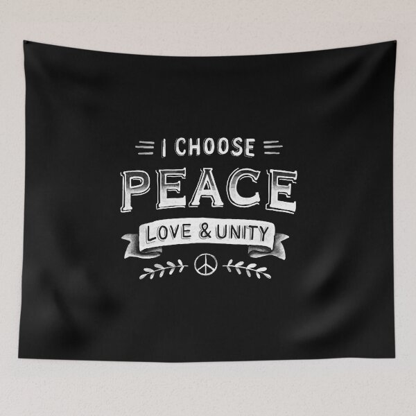 Item preview, I Choose Peace Love And Unity designed and sold by SmartStyle.