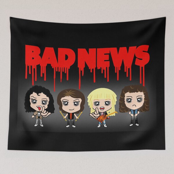 Item preview, Bad News - Rik Mayall & Adrian Edmonson The Comic Strip designed and sold by SmashingBlouses.