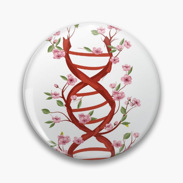 Item preview, Floral DNA flowers ,spring dna structure Sakura molecule designed and sold by ELmezz.