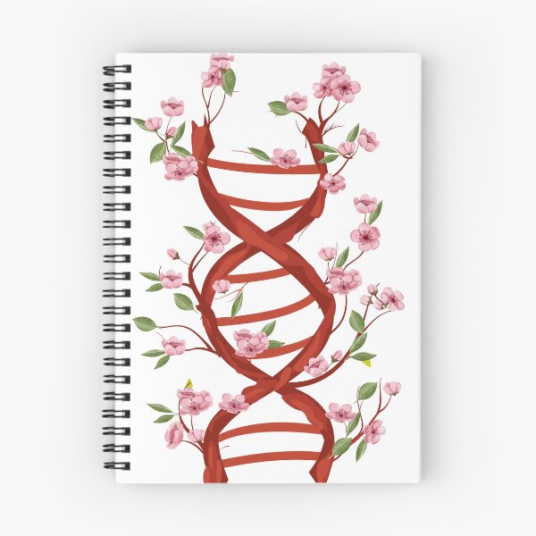 Item preview, Floral DNA flowers ,spring dna structure Sakura molecule designed and sold by ELmezz.