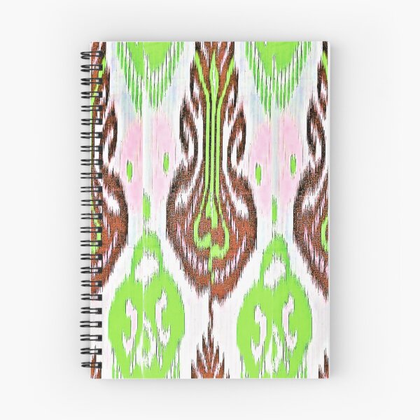 Item preview, Floral designs Uzbek ikat patterns - Ikat designed and sold by LeFabriqueOuz.