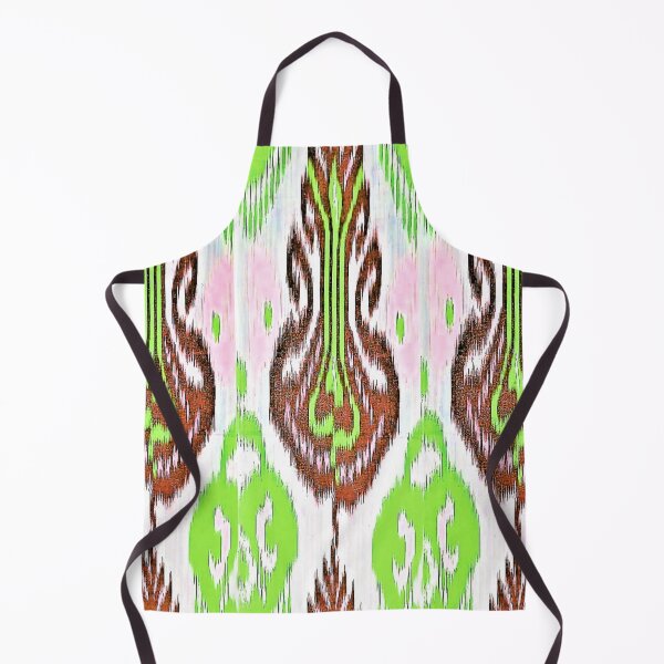 Item preview, Floral designs Uzbek ikat patterns - Ikat designed and sold by LeFabriqueOuz.