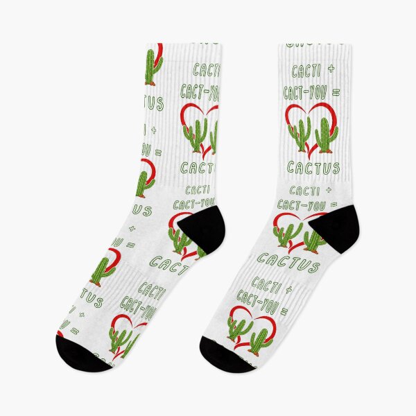 Item preview, CACTI + CACT-YOU = CACTUS funny gift for lovers designed and sold by Goods-by-Jojo.