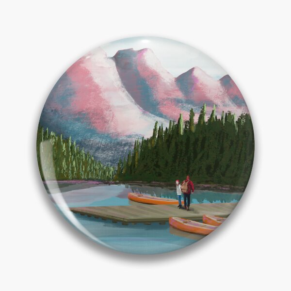 Item preview, Banff Canada travel poster art designed and sold by Arctic frame studio.