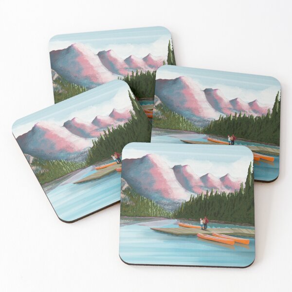 Item preview, Banff Canada travel poster art designed and sold by Arctic frame studio.