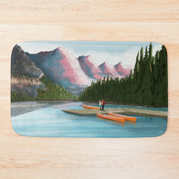 Item preview, Banff Canada travel poster art designed and sold by Arctic frame studio.