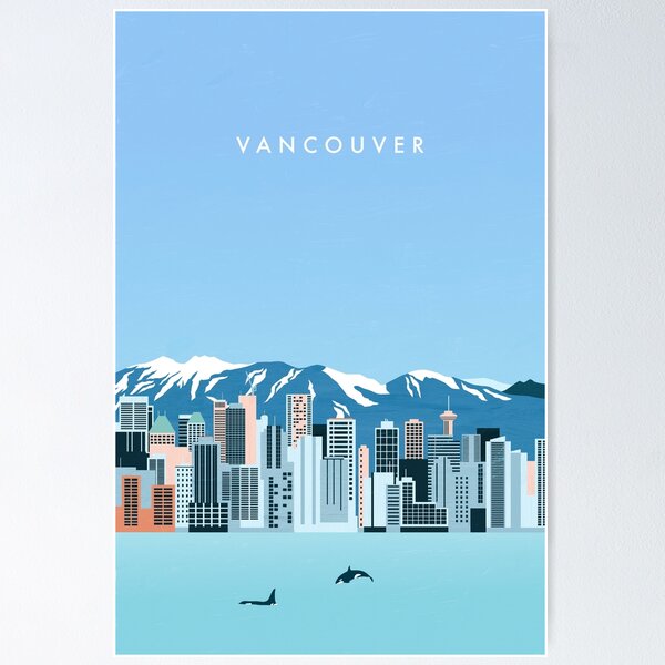 Item preview, Vancouver Illustration designed and sold by katinkareinke.