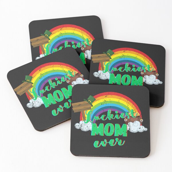 Item preview, Luckiest mom Ever St Patricks Day T-Shirt School Gift T-Shirt designed and sold by yococo.