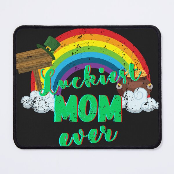 Item preview, Luckiest mom Ever St Patricks Day T-Shirt School Gift T-Shirt designed and sold by yococo.