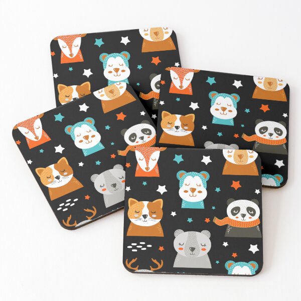 Item preview, Cute animal pattern designed and sold by mcamedia.