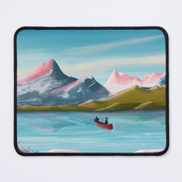 Item preview, Banff canada lake travel poster designed and sold by Arctic frame studio.