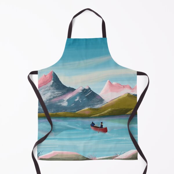 Item preview, Banff canada lake travel poster designed and sold by Arctic frame studio.