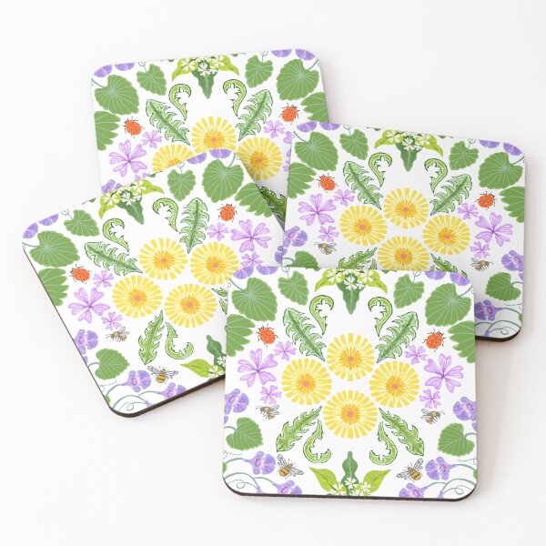Item preview, Dandelion flowers pattern designed and sold by Papergrape.