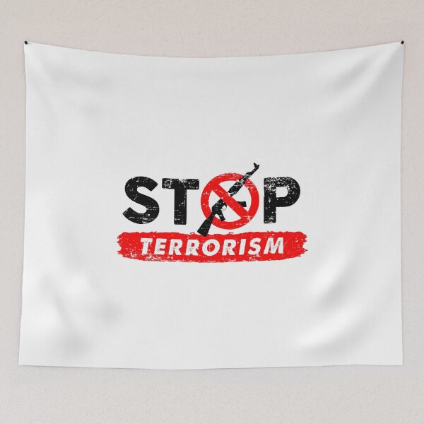 Item preview, Stop Terrorism designed and sold by SmartStyle.