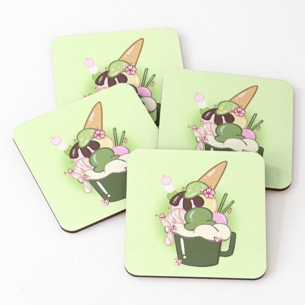 Item preview, Sakura Matcha Sundae designed and sold by heyitssophieliu.