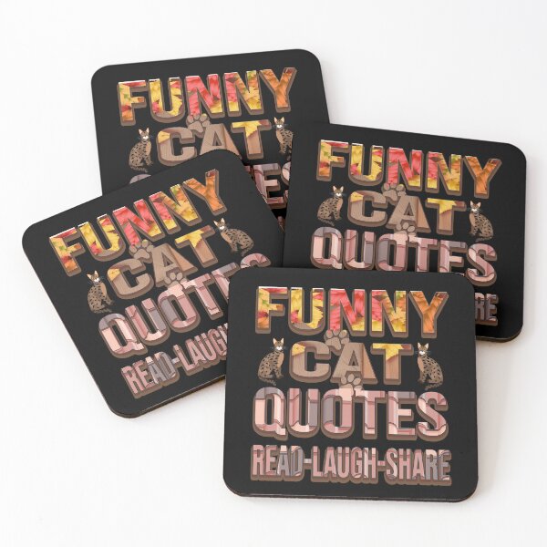 Item preview, FUNNY CAT QUOTES READ-LAUGH-SHARE designed and sold by bahdsgraphic.