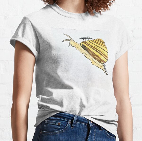 Fly on a Snail Classic T-Shirt