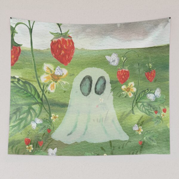 Item preview, Haunted Strawberry Fields designed and sold by Lylabean22.