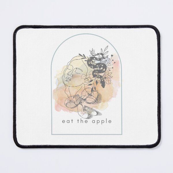 Item preview, Eat the Apple designed and sold by When Whimsy Wakes.