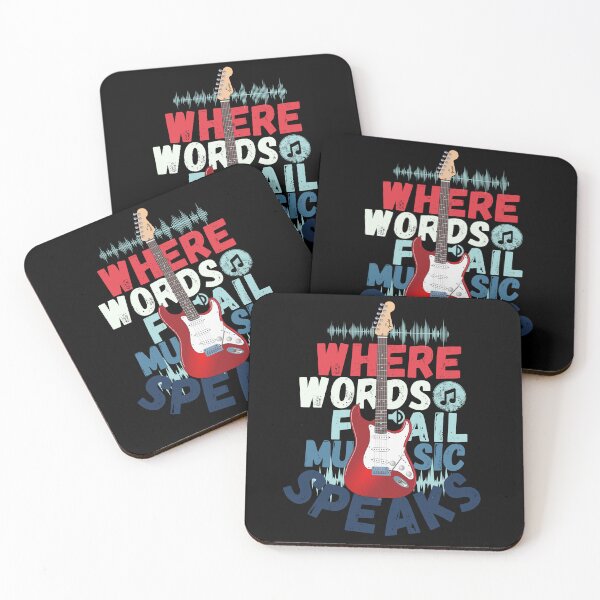 Item preview, Where Words Fail Music Speaks designed and sold by Gilyglo.