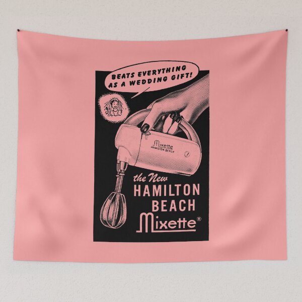 Item preview, HAND MIXER - BEATS EVERYTHING AS A WEDDING GIFT - ADVERT designed and sold by ThrowbackAds.