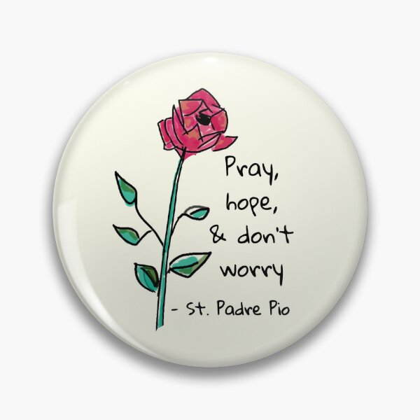 Item preview, Pray, Hope and Don't Worry, Message of Comfort and Calm designed and sold by IceCreamMuseum.