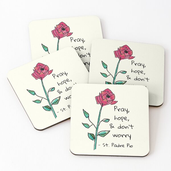 Item preview, Pray, Hope and Don't Worry, Message of Comfort and Calm designed and sold by IceCreamMuseum.