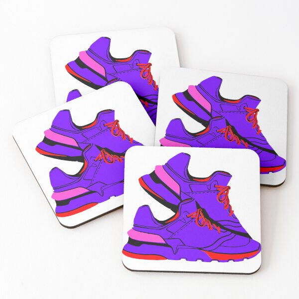 Item preview, Sneaker - purple red and pink sneakers designed and sold by Talitha Marya.