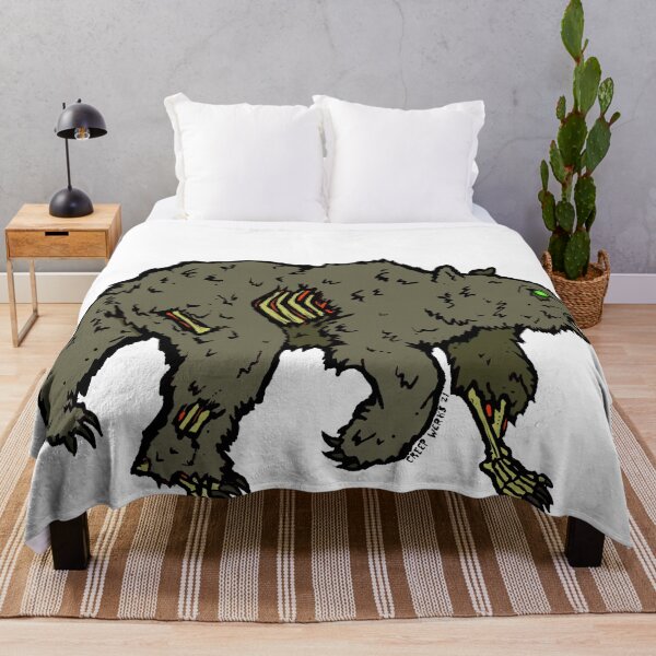 Item preview, Zombie Grizzly Bear National Park Animal designed and sold by maroonbeard.