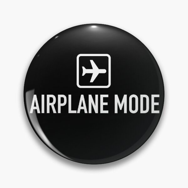 Artikelvorschau, Flugzeugmodus - Ruhen - Rendern entworfen und verkauft von JukeLox.