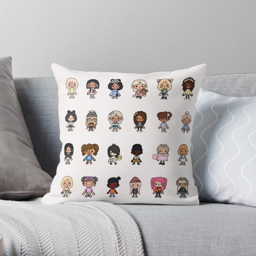 Toca Boca Toca Boca 2021 Toca Life World Throw Pillow By Anasohping Redbubble 3000