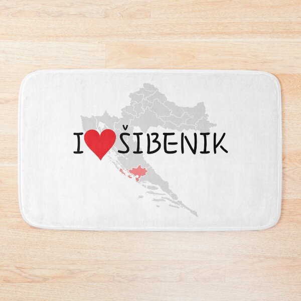 Artikelvorschau, "Ich liebe Šibenik" entworfen und verkauft von MC Art Studio.