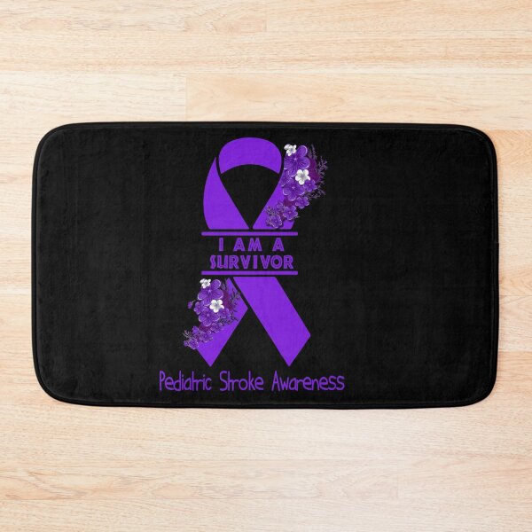 Item preview, I Am A Suvivor Ribbon Pediatric Stroke Awareness designed and sold by heppenp.