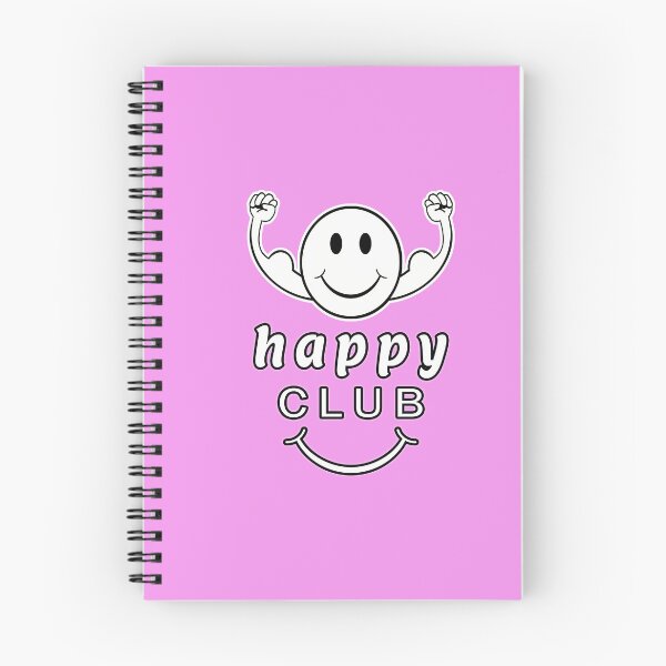 Item preview, happy club, happiness is power,Be happy, bee happy,  don't worrydon't worry life is beautiful designed and sold by Tiziza.
