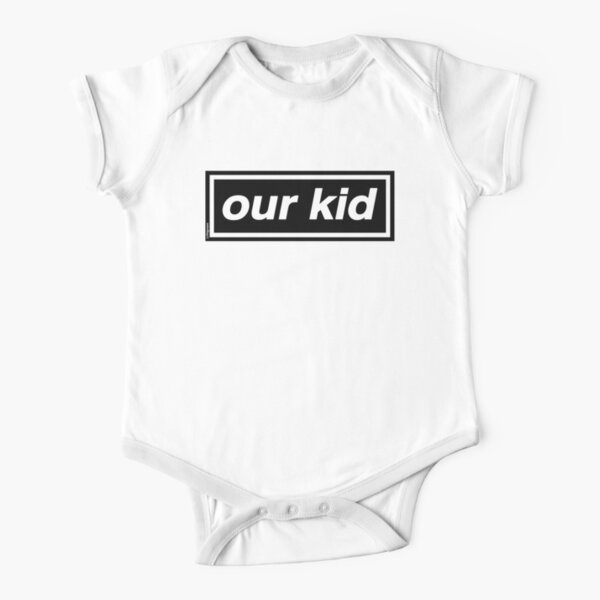 Our Kid - OASIS Band Tribute - MADE IN THE 90s Short Sleeve Baby One-Piece