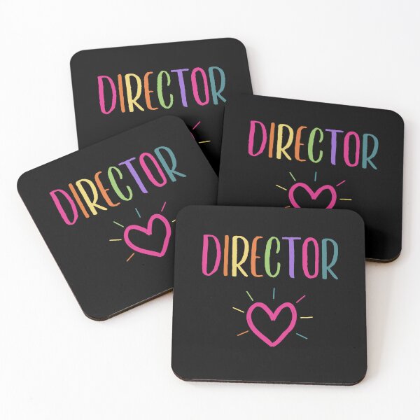 Item preview, Director Heart Cute School Kindergarten Pre-School Camp designed and sold by JukeLox.