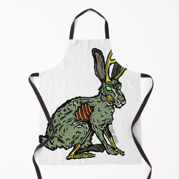 Item preview, Yellowstone Zombie Jackalope Legendary Wild Animal designed and sold by maroonbeard.