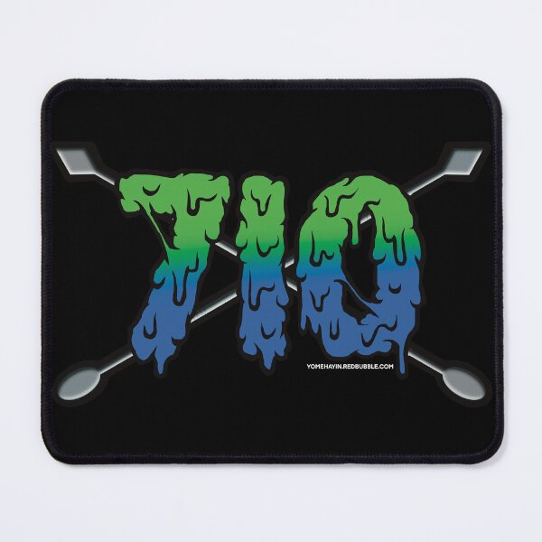 Item preview, 710 Oil drip blue and green designed and sold by YomeHayin.