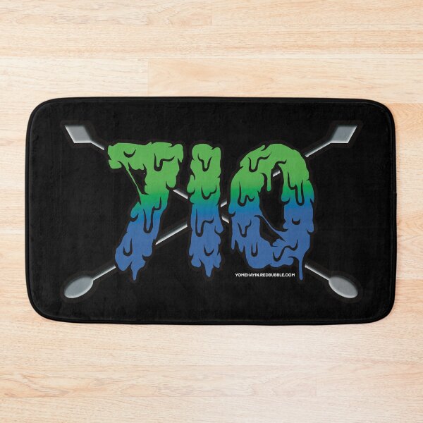 Item preview, 710 Oil drip blue and green designed and sold by YomeHayin.