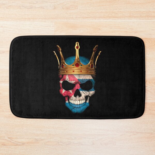 Item preview, Cuban Flag Skull with Crown designed and sold by JeffBartels.