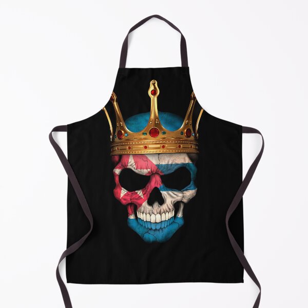 Item preview, Cuban Flag Skull with Crown designed and sold by JeffBartels.
