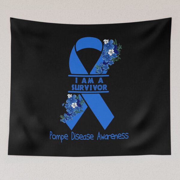 Item preview, I Am A Suvivor Ribbon Pompe Disease Awareness designed and sold by heppenp.