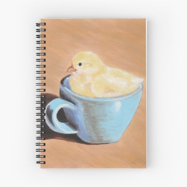 Item preview, Chick in a Blue Cup designed and sold by Shelly  Moore.
