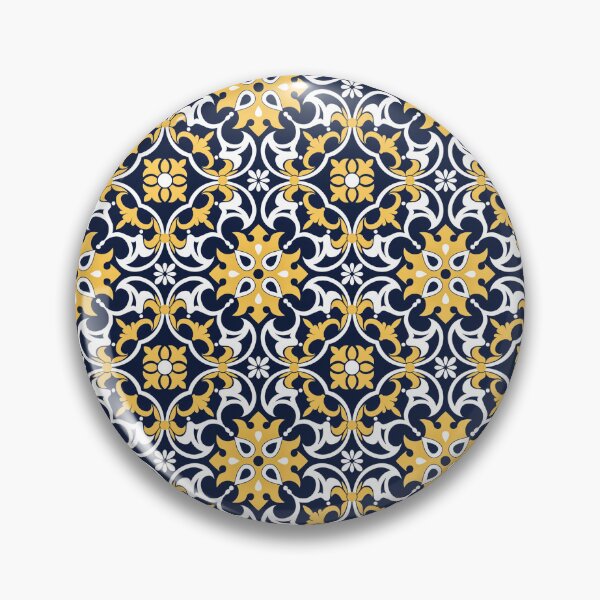 Item preview, Traditional Portuguese Tiles Seamless, Portuguese Tiles Pattern Design, Portuguese Tiles Azulejos, Blue and White Portuguese Tile designed and sold by Paintcorner.