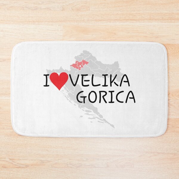Artikelvorschau, "Ich liebe Velika Gorica" entworfen und verkauft von MC Art Studio.