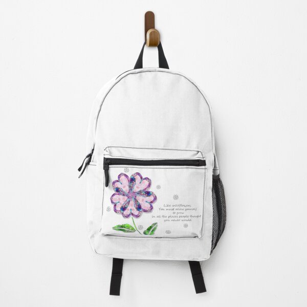 Item preview, Colorful Floral Flower Art With Inspirational Words designed and sold by Sharon Cummings Art.