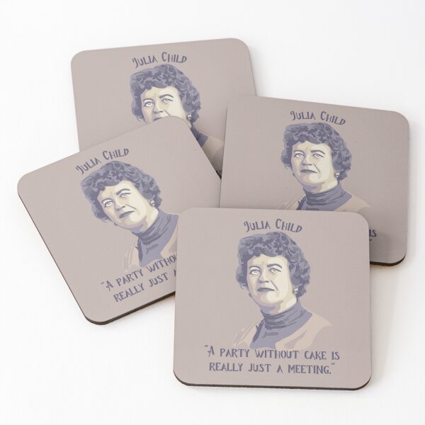 Item preview, Julia Child Portrait and Quote designed and sold by Unhinged Heather.