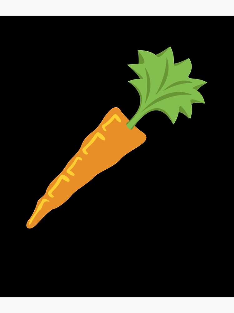"Emoji Carrot" Poster for Sale by roarr Redbubble